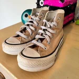 Kids Dusty cinder pink Converse
